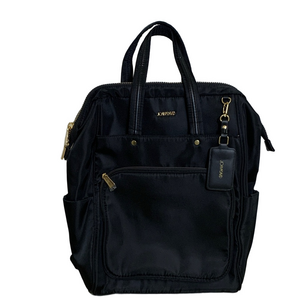 Joan & David 16-inch Sport Nylon Bag pack Case‎ with Gold Accents